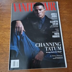 Vanity Fair mag, Channing Tatum on cover